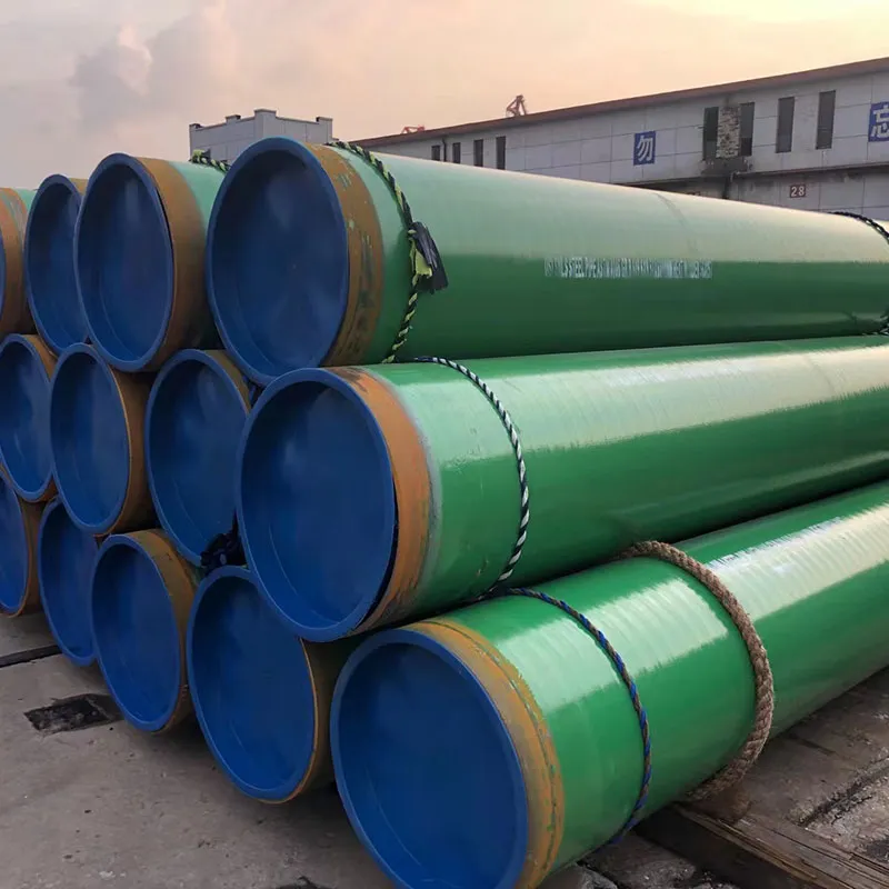 Epoxy coating pipes