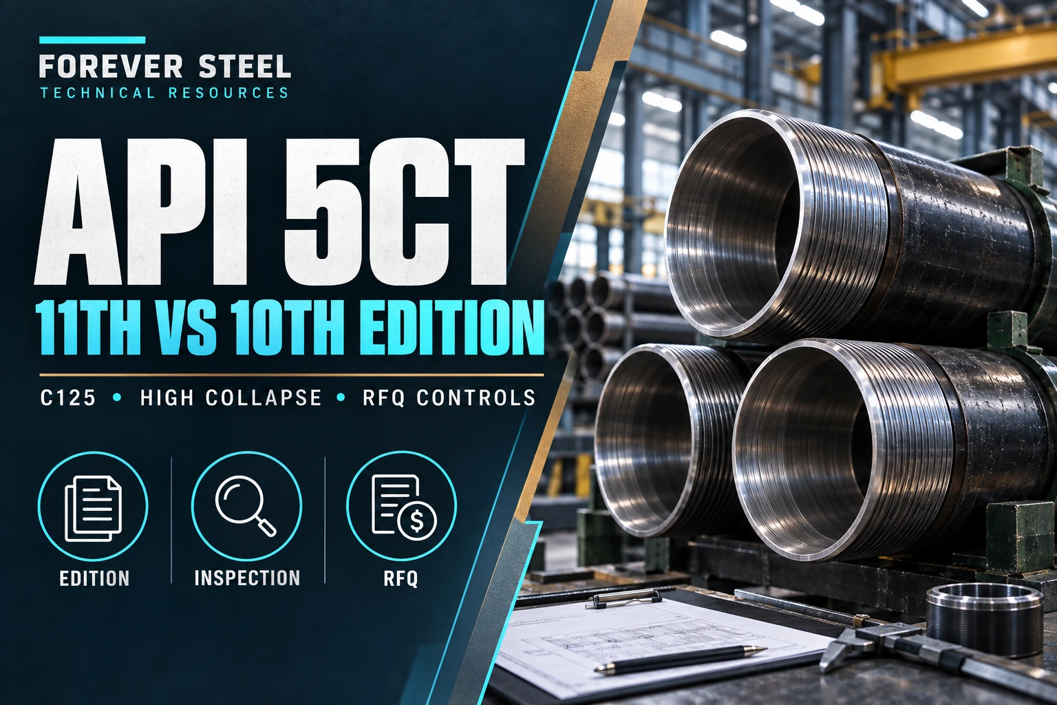 API 5CT 11th edition,API 5CT 10th vs 11th edition; API 5CT PSL removal; API 5CT Addendum 1; API 5CT errata; API 5CT C125; L80 3Cr; API 5CT RFQ checklist