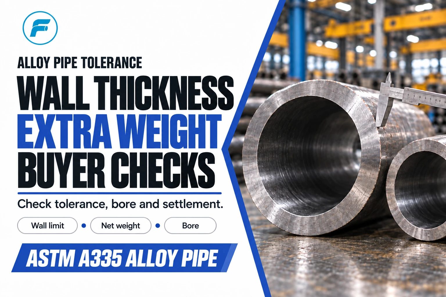 ASTM A335 التسامح سمك الجدار ، A335 P91 سمك الجدار التسامح ، سبائك الصلب الأنابيب التسامح