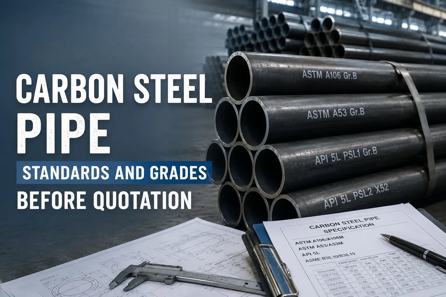 carbon steel pipe standards and grades,carbon steel pipe quotation,ASTM carbon steel pipe grades,API carbon steel pipe grades,steel pipe material certificate