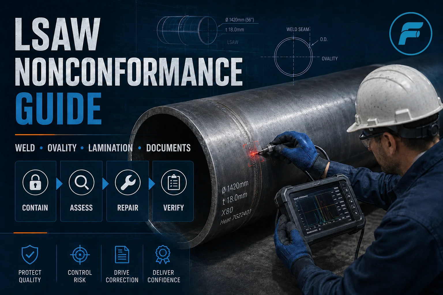 LSAW Pipe Nonconformance: How We Contain, Repair and Close the Record