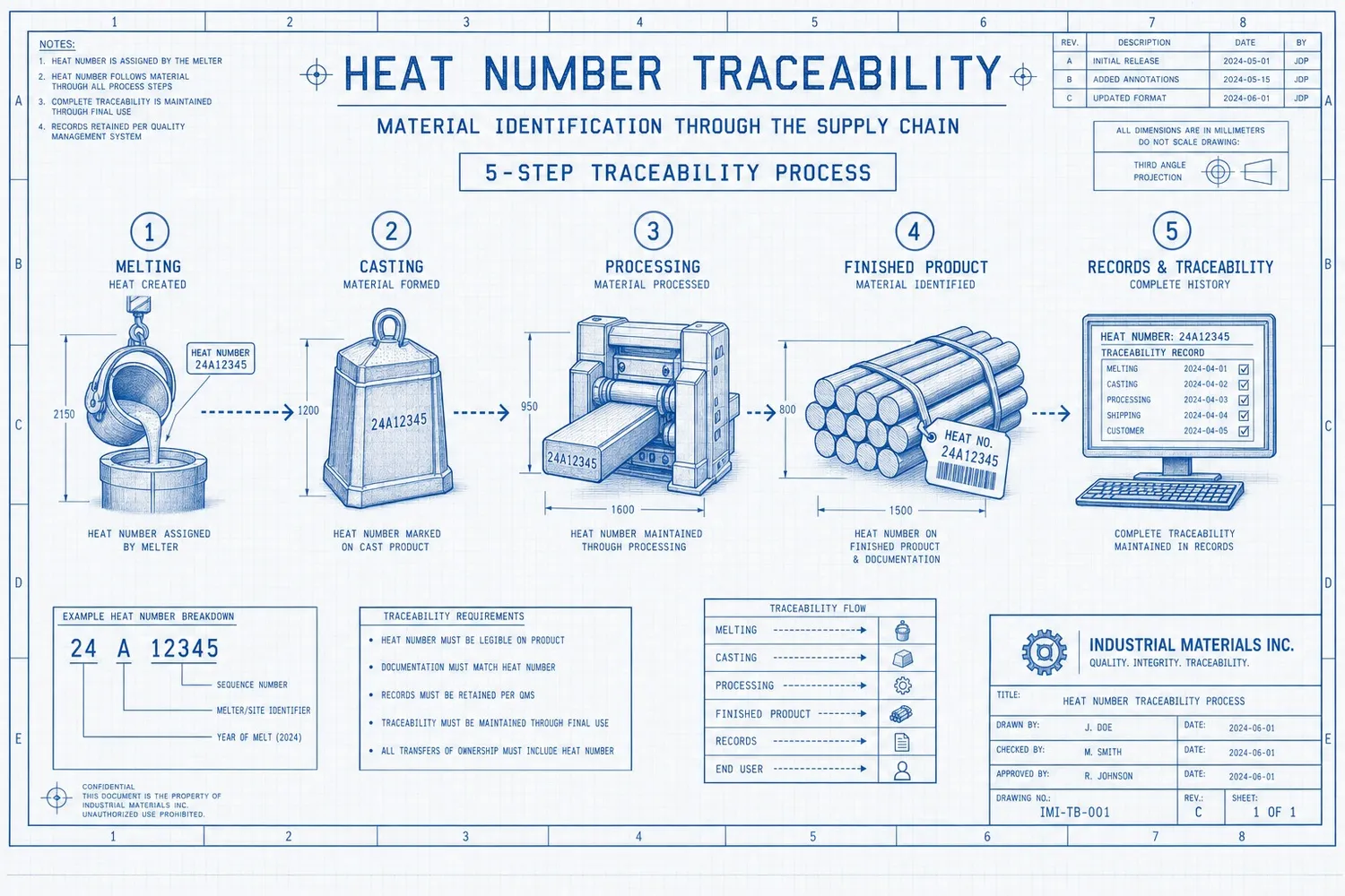 steel pipe MTC,mill test certificate,heat number traceability,steel pipe mechanical properties